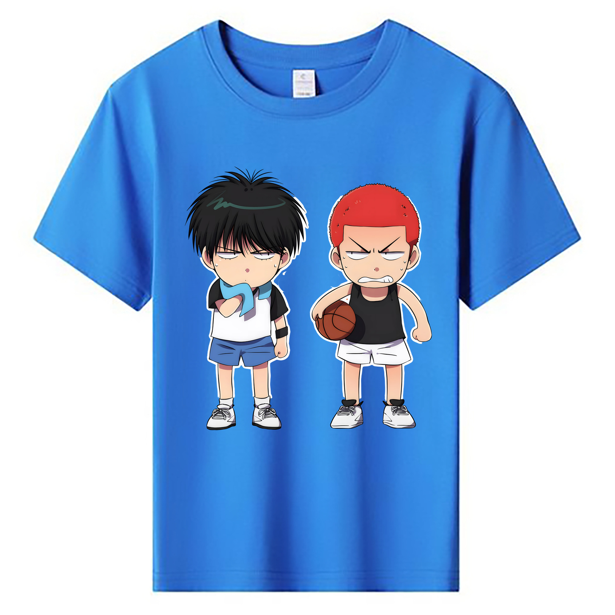 （画像用） SLAM DUNK／スラムダンク 綿100％キッズTシャツ（フロントプリント）